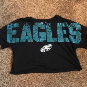 NFL Eagles Crop Top